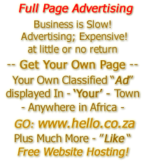 Full Page Advertising